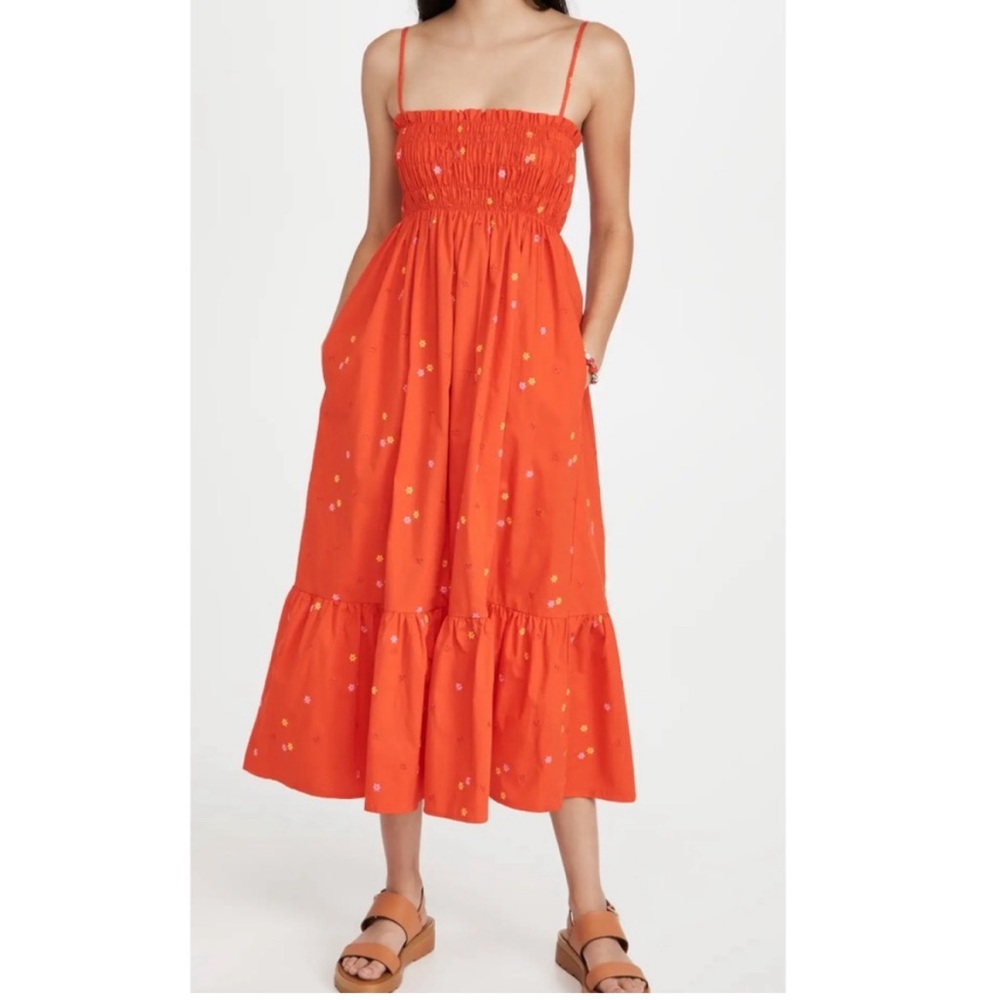 CIAO LUCIA Umbria Dress Poppy Red - size S